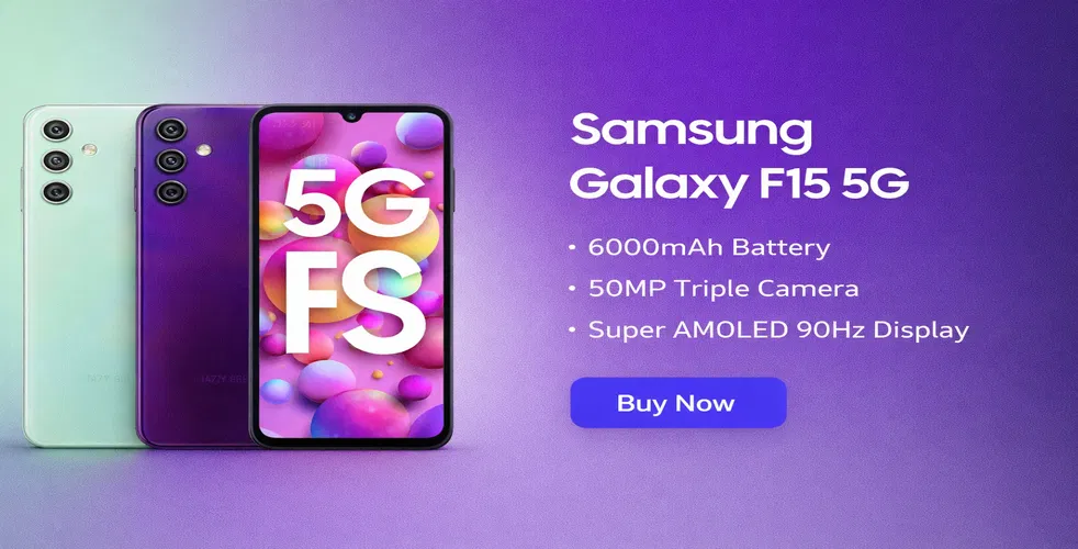 Samsung Galaxy F15 5G 6/128GB SmartPhone
